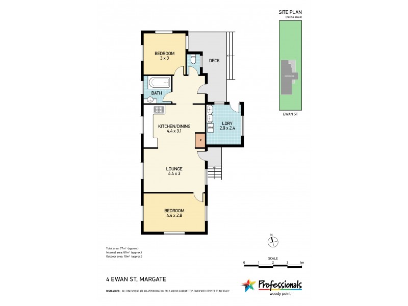 4 Ewan Street, Margate QLD 4019 Floorplan