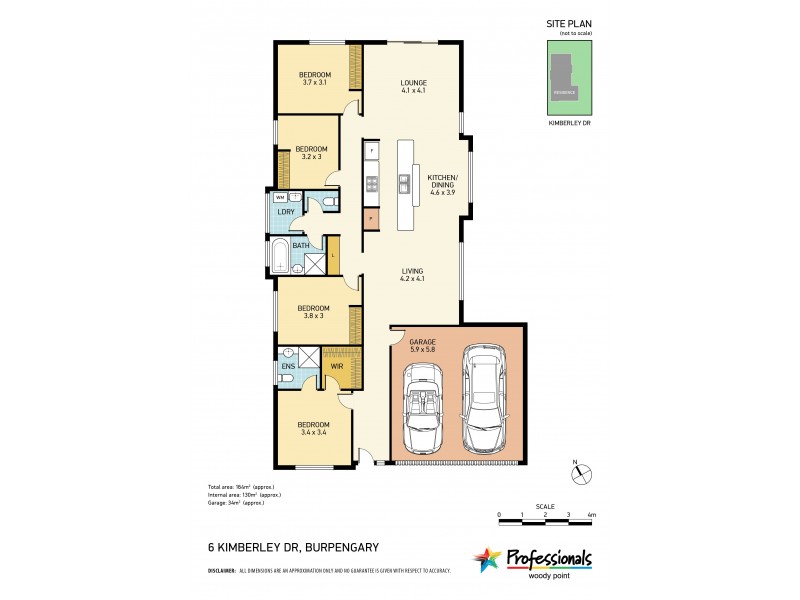 6 Kimberley Drive, Burpengary QLD 4505 Floorplan