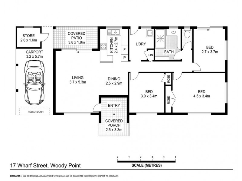 17 Wharf Street, Woody Point QLD 4019 Floorplan