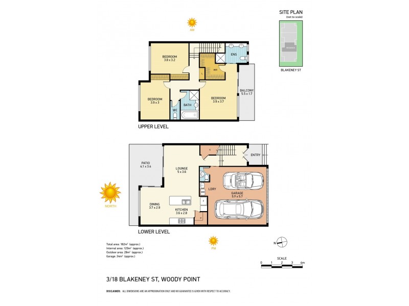 3/18 Blakeney Street, Woody Point QLD 4019 Floorplan