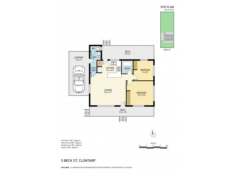 5 Beck Street, Clontarf QLD 4019 Floorplan