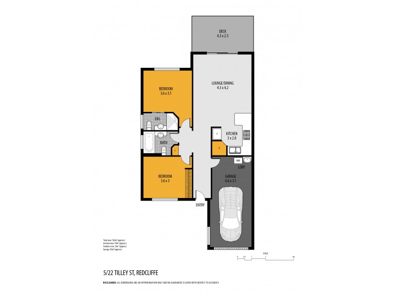 5/22 Tilley Street, Redcliffe QLD 4020 Floorplan