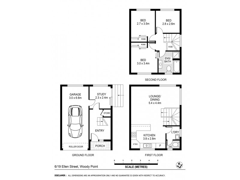 6/19 Ellen Street, Woody Point QLD 4019 Floorplan