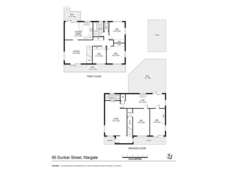 95 Dunbar Street, Margate QLD 4019 Floorplan