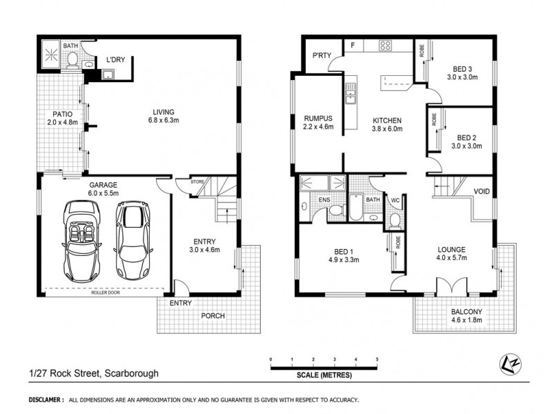 Lot 1, 27 Rock Street, Scarborough QLD 4020 Floorplan