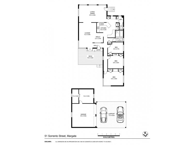 51 Sorrento Street, Margate QLD 4019 Floorplan