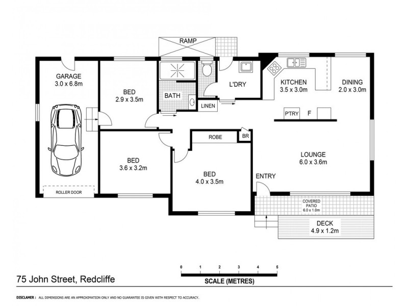 75 John Street, Redcliffe QLD 4020 Floorplan