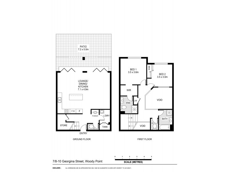 7/8-10 Georgina Street, Woody Point QLD 4019 Floorplan