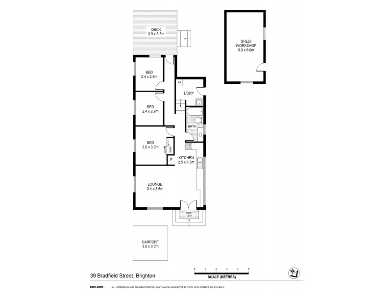 39 Bradfield Street, Brighton QLD 4017 Floorplan