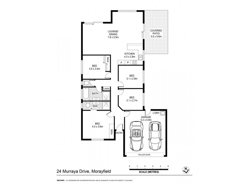 24 Murraya Drive, Morayfield QLD 4506 Floorplan