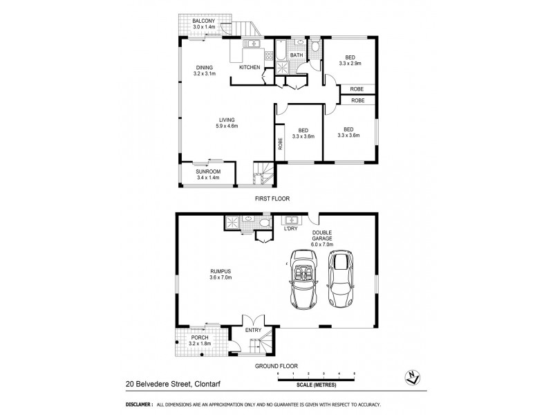 20 Belvedere Street, Clontarf QLD 4019 Floorplan