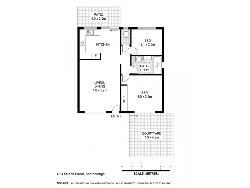 4/34 Queen Street, Scarborough QLD 4020 Floorplan