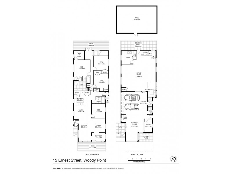 15 Ernest Street, Woody Point QLD 4019 Floorplan