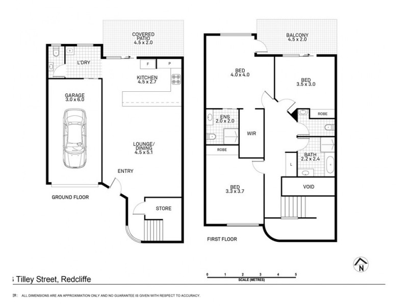 3/23 Tilley Street, Redcliffe QLD 4020 Floorplan