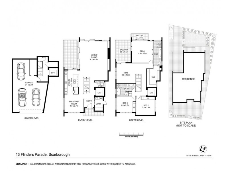 13 Flinders Parade, Scarborough QLD 4020 Floorplan