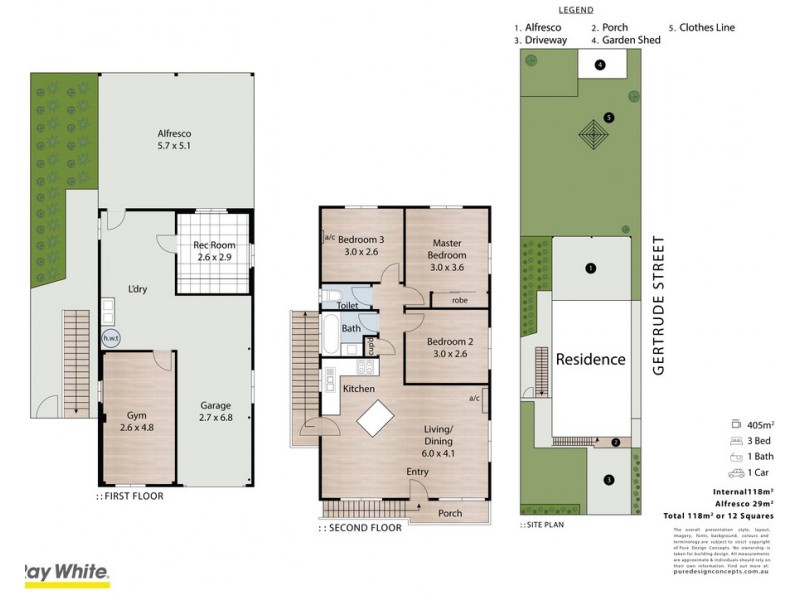 28 Gertrude Street, Redcliffe QLD 4020 Floorplan