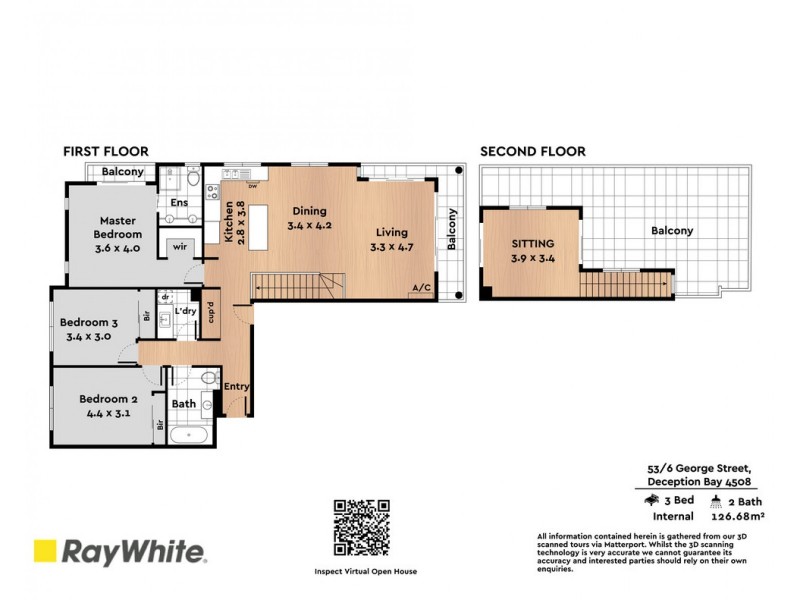 53/6 George Street, Deception Bay QLD 4508 Floorplan
