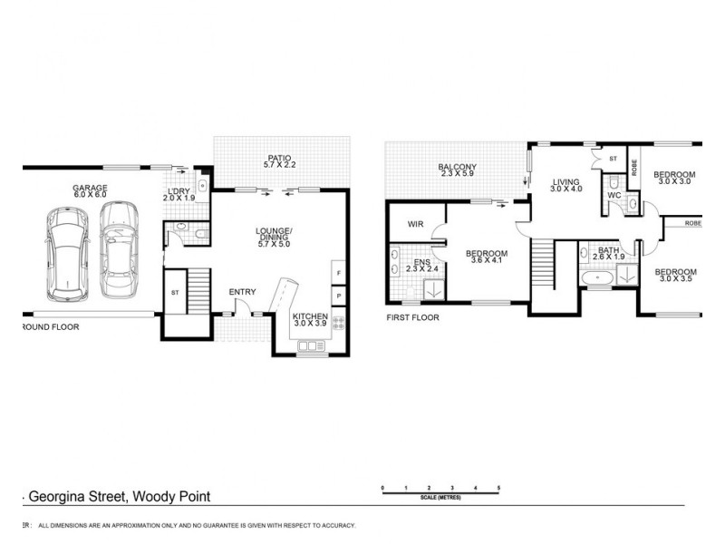2/34 Georgina Street, Woody Point QLD 4019 Floorplan