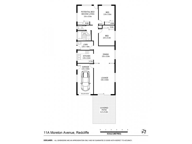 11a Moreton Avenue, Redcliffe QLD 4020 Floorplan
