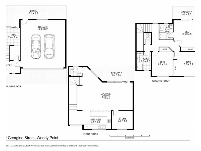 7/12-14 Georgina Street, Woody Point QLD 4019 Floorplan