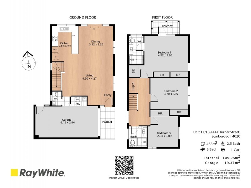 11/139-141 Turner Street, Scarborough QLD 4020 Floorplan