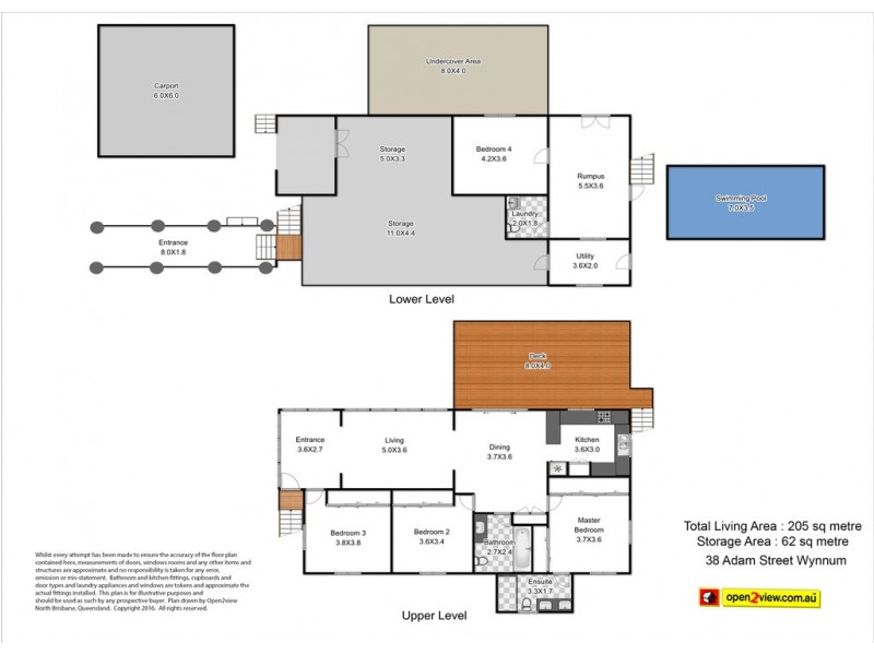 38 Adam Street, Wynnum QLD 4178 Floorplan