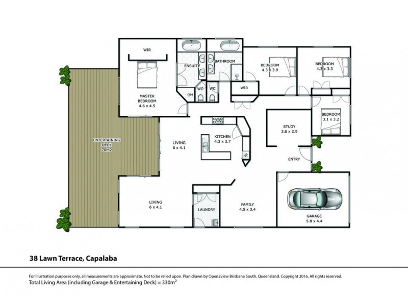 38 Lawn Terrace, Capalaba QLD 4157 Floorplan