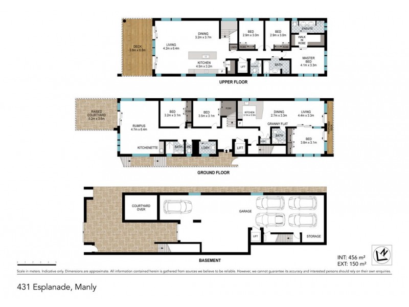 431 Esplanade, Manly QLD 4179 Floorplan