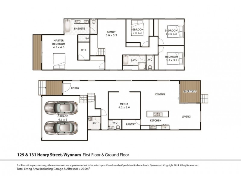 131 HENRY STREET, Wynnum QLD 4178 Floorplan