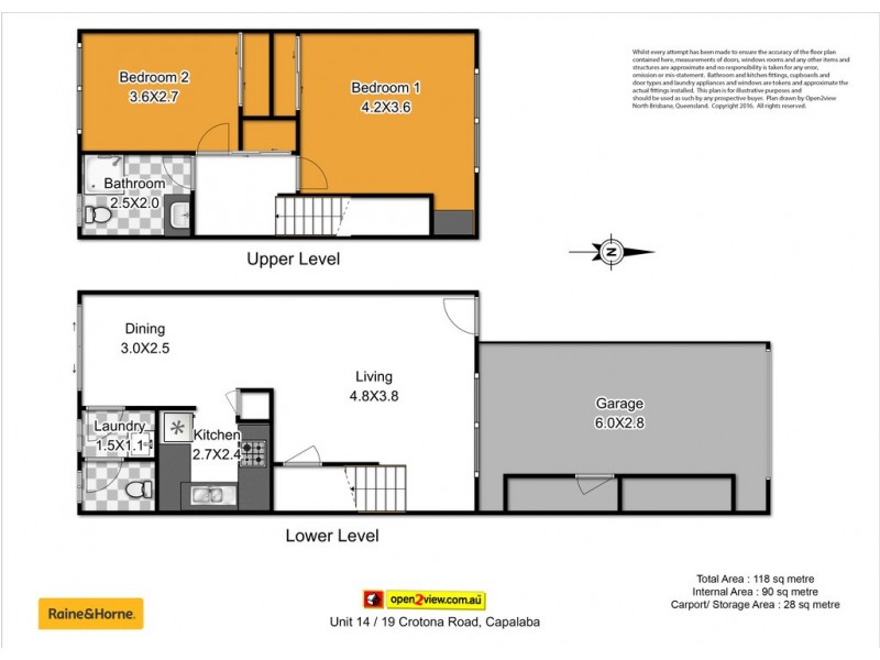 14/19 CROTONA ROAD, Capalaba QLD 4157 Floorplan