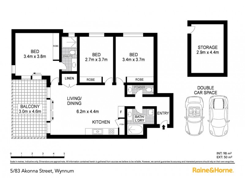 5/83 Akonna Street, Wynnum QLD 4178 Floorplan