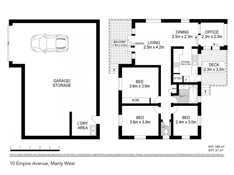 10 EMPIRE AVENUE, Manly West QLD 4179 Floorplan