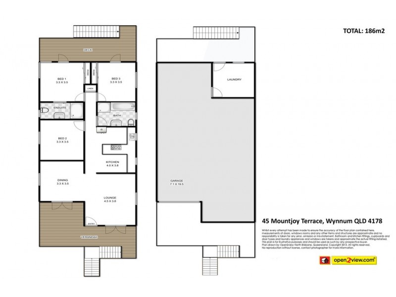45 Mountjoy Terrace, Wynnum QLD 4178 Floorplan