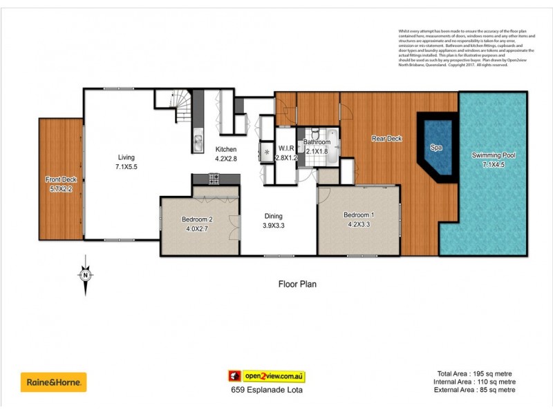 659A Esplanade, Lota QLD 4179 Floorplan