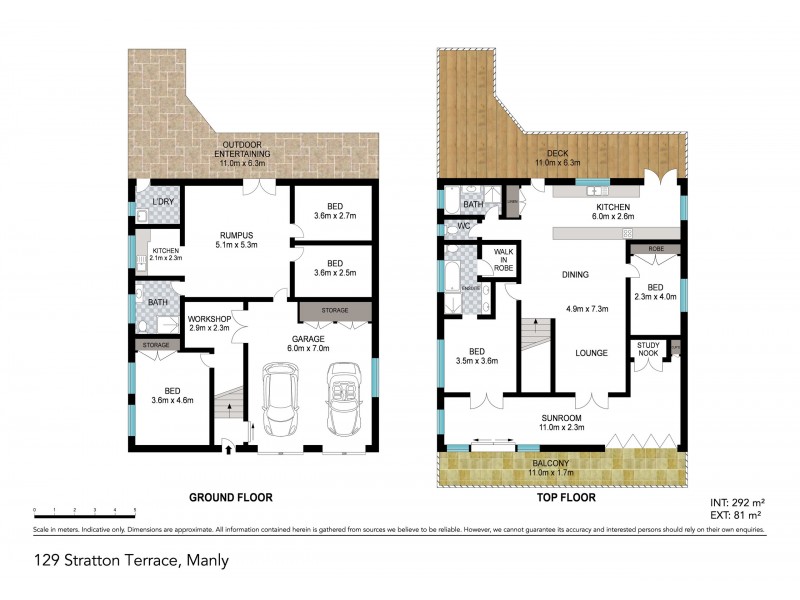 129 Stratton Terrace, Manly QLD 4179 Floorplan