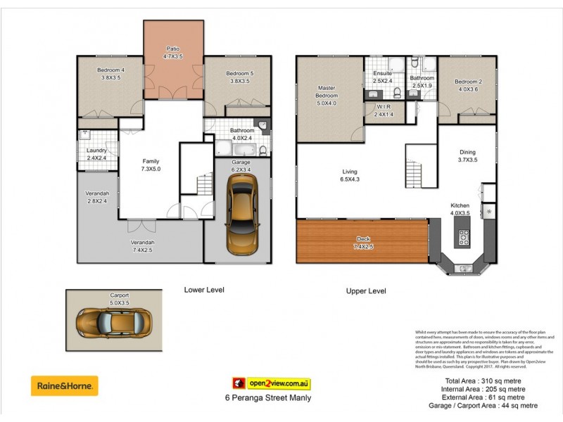 6 PERANGA STREET, Manly QLD 4179 Floorplan