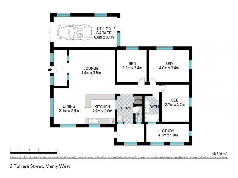 2 TULKARA STREET, Manly West QLD 4179 Floorplan