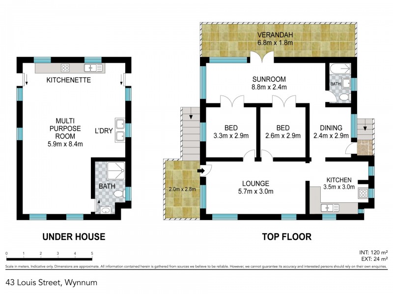 43 LOUIS STREET, Wynnum QLD 4178 Floorplan
