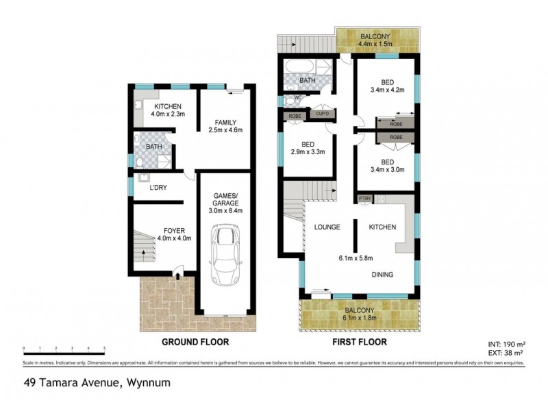 49 TAMAREE AVENUE, Wynnum QLD 4178 Floorplan