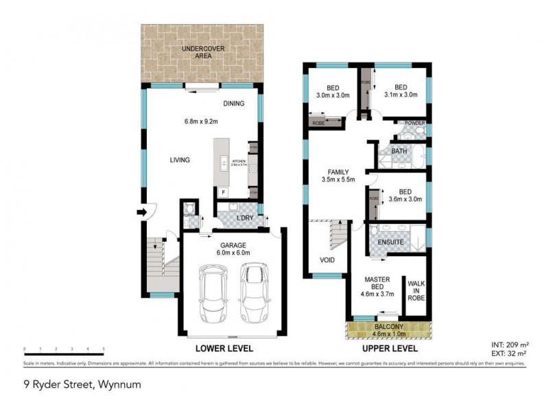 9 RYDER STREET, Wynnum QLD 4178 Floorplan