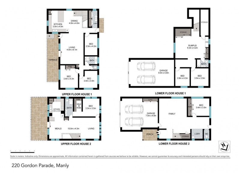 220 GORDON PARADE, Manly QLD 4179 Floorplan