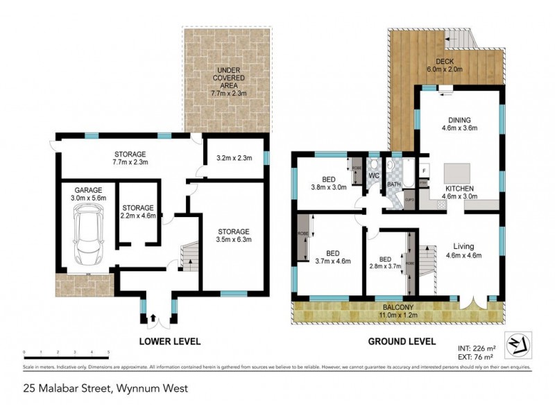 25 MALABAR STREET, Wynnum West QLD 4178 Floorplan