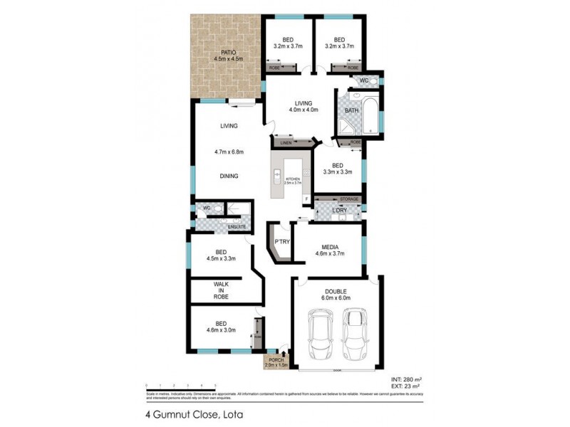 4 GUMNUT CLOSE, Lota QLD 4179 Floorplan