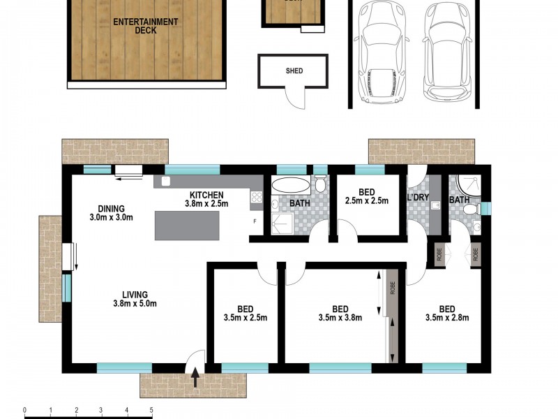 10 HELMHOLD STREET, Wynnum QLD 4178 Floorplan