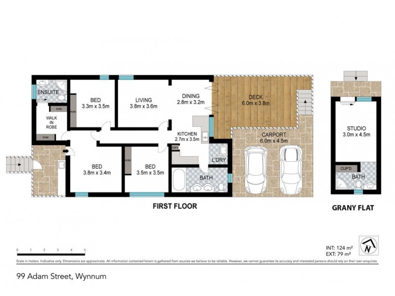 99 ADAM STREET, Wynnum QLD 4178 Floorplan