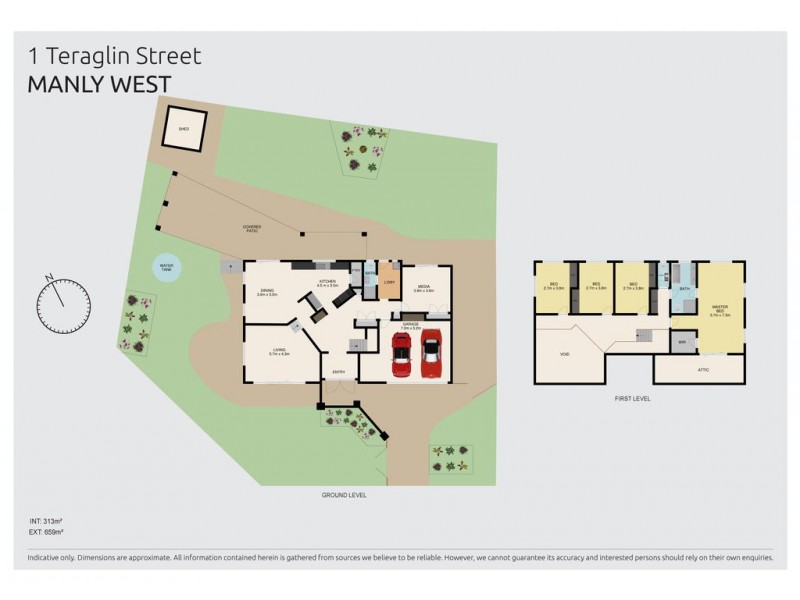 1 Teraglin Street, Manly West QLD 4179 Floorplan