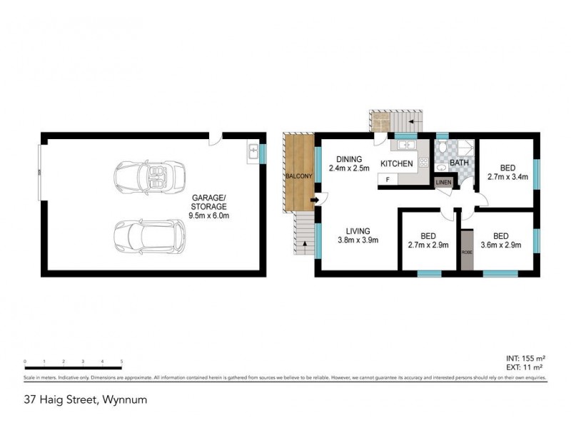 37 Haig Street, Wynnum West QLD 4178 Floorplan