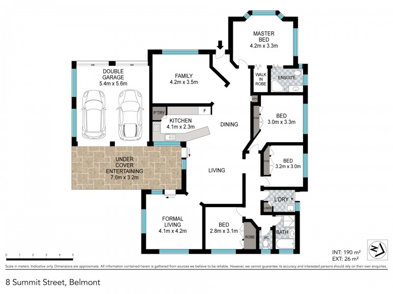 8 SUMMIT STREET, Belmont QLD 4153 Floorplan