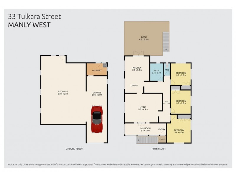 33 TULKARA STREET, Manly West QLD 4179 Floorplan