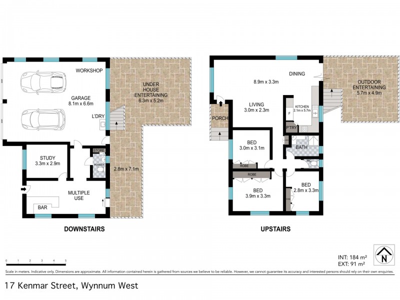 17 KENMAR STREET, Wynnum West QLD 4178 Floorplan